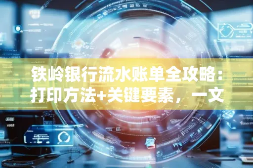铁岭银行流水账单全攻略:打印方法+关键要素,一文搞定!
